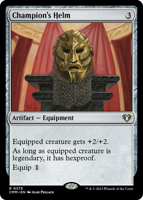 Magic: The Gathering - Champion's Helm - Commander Masters