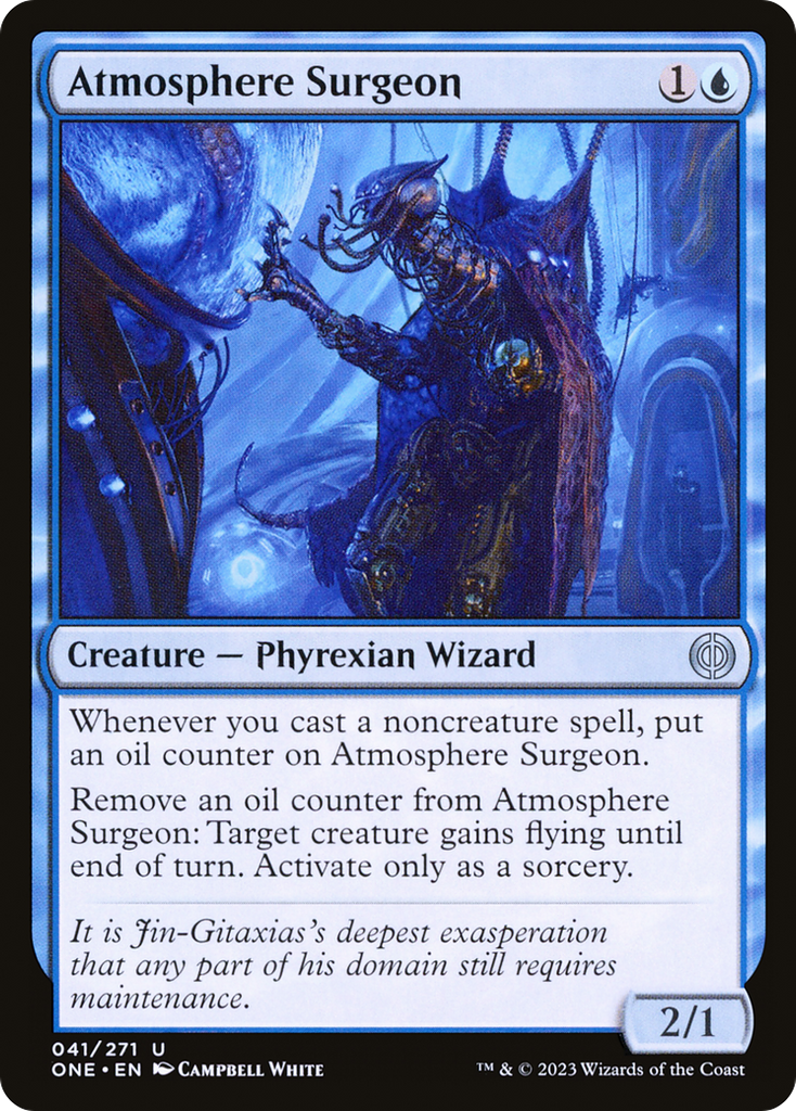 Magic: The Gathering - Atmosphere Surgeon Foil - Phyrexia: All Will Be One