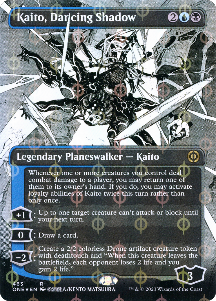 Magic: The Gathering - Kaito, Dancing Shadow Foil - Phyrexia: All Will Be One