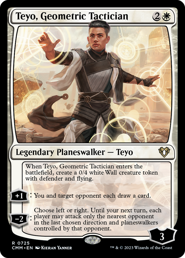 Magic: The Gathering - Teyo, Geometric Tactician - Commander Masters