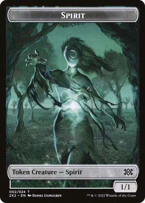 Magic: The Gathering - Spirit Token - Double Masters 2022 Tokens