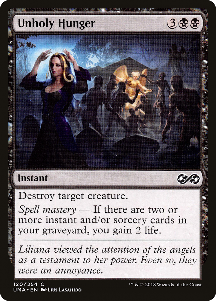 Magic: The Gathering - Unholy Hunger Foil - Ultimate Masters