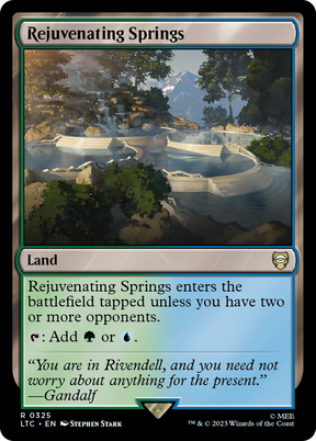 Magic: The Gathering - Rejuvenating Springs - Tales of Middle-earth Commander