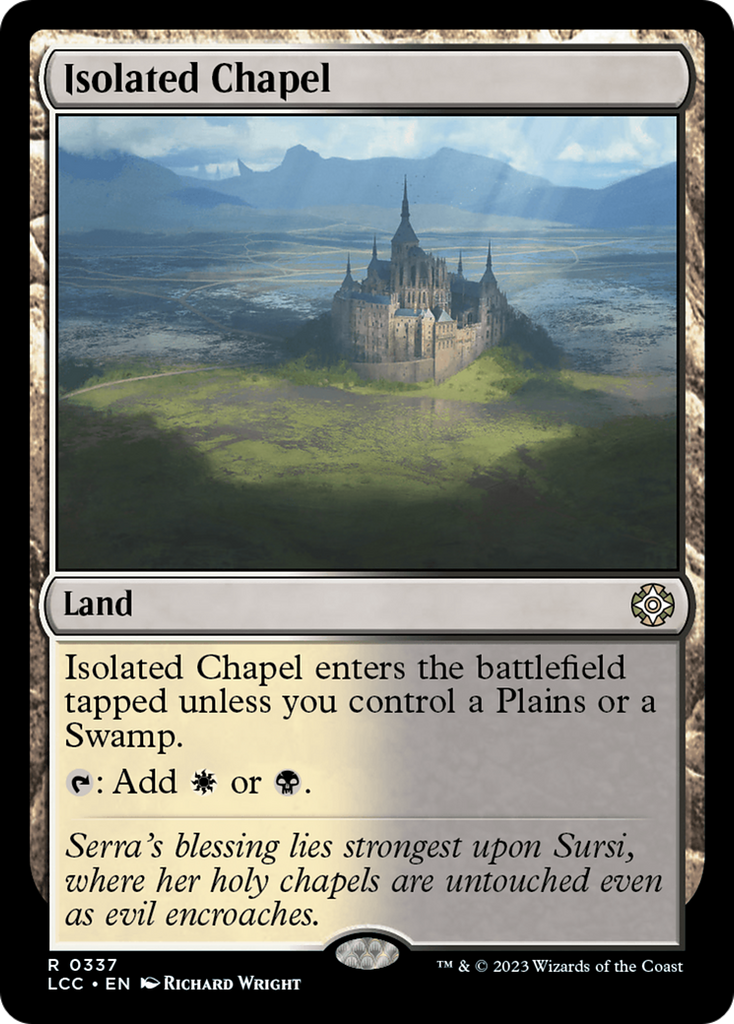 Magic: The Gathering - Isolated Chapel - The Lost Caverns of Ixalan Commander