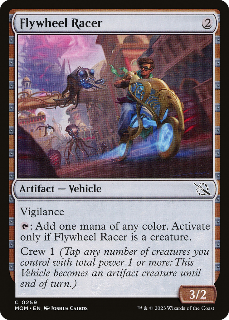 Magic: The Gathering - Flywheel Racer Foil - March of the Machine