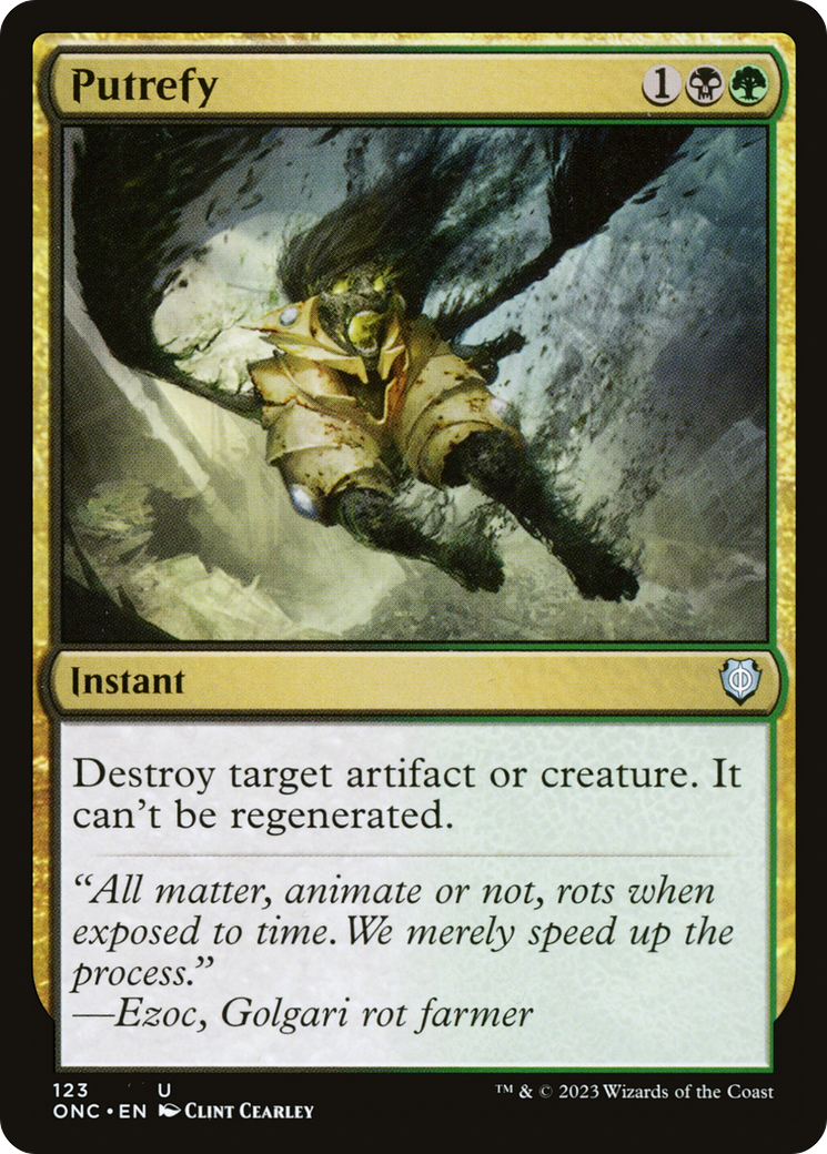 Magic: The Gathering - Putrefy - Phyrexia: All Will Be One Commander