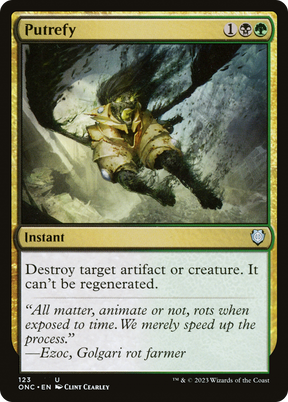Magic: The Gathering - Putrefy - Phyrexia: All Will Be One Commander
