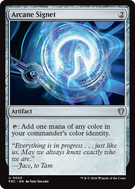 Magic: The Gathering - Arcane Signet - Reality Fracture Commander