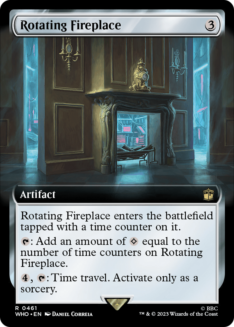 Magic: The Gathering - Rotating Fireplace - Doctor Who
