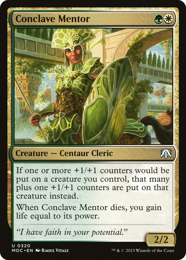 Magic: The Gathering - Conclave Mentor - March of the Machine Commander