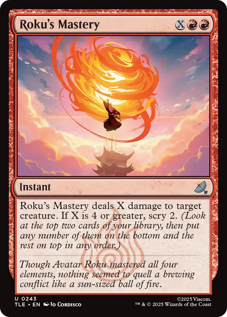 Magic: The Gathering - Roku's Mastery - Avatar: The Last Airbender Eternal