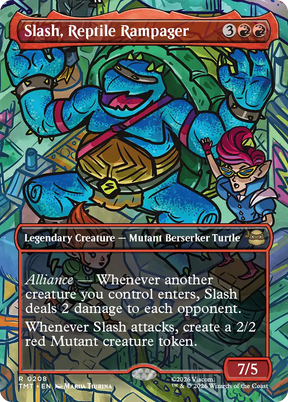 Magic: The Gathering - Slash, Reptile Rampager - Teenage Mutant Ninja Turtles