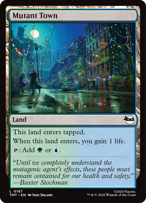 Magic: The Gathering - Mutant Town Foil - Teenage Mutant Ninja Turtles