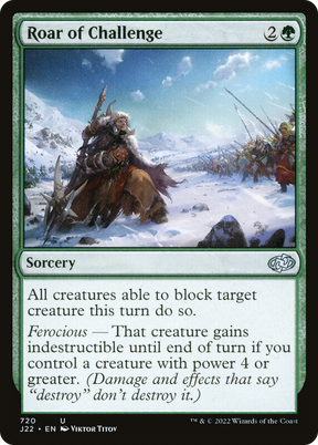 Magic: The Gathering - Roar of Challenge - Jumpstart 2022