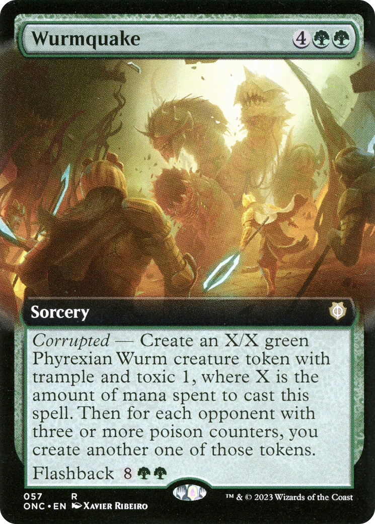 Magic: The Gathering - Wurmquake Foil - Phyrexia: All Will Be One Commander
