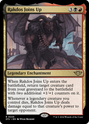 Magic: The Gathering - Rakdos Joins Up Foil - Outlaws of Thunder Junction