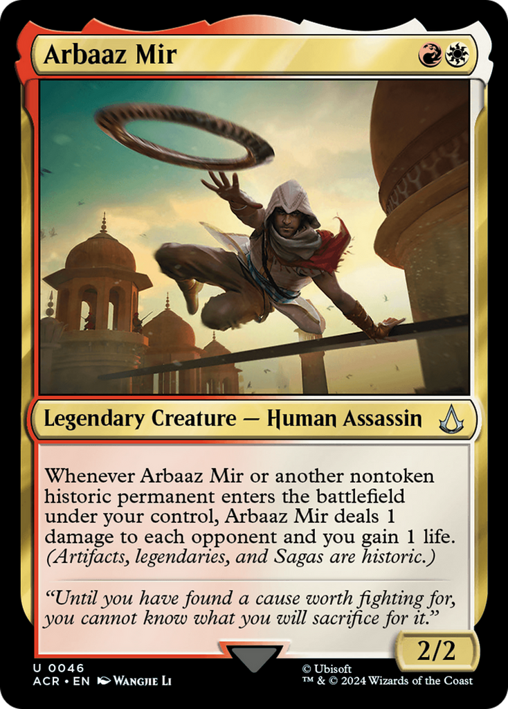 Magic: The Gathering - Arbaaz Mir Foil - Assassin's Creed