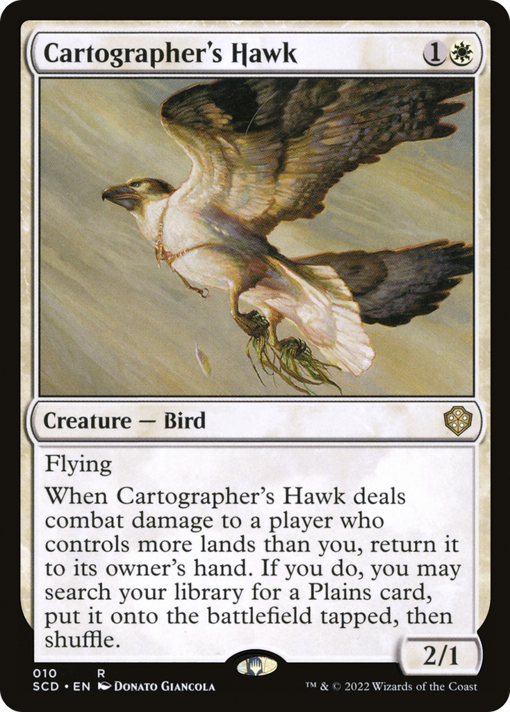 Magic: The Gathering - Cartographer's Hawk - Starter Commander Decks