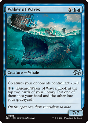 Magic: The Gathering - Waker of Waves - Foundations Jumpstart