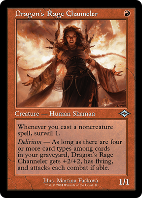 Magic: The Gathering - Dragon's Rage Channeler Foil - Modern Horizons 2 Timeshifts