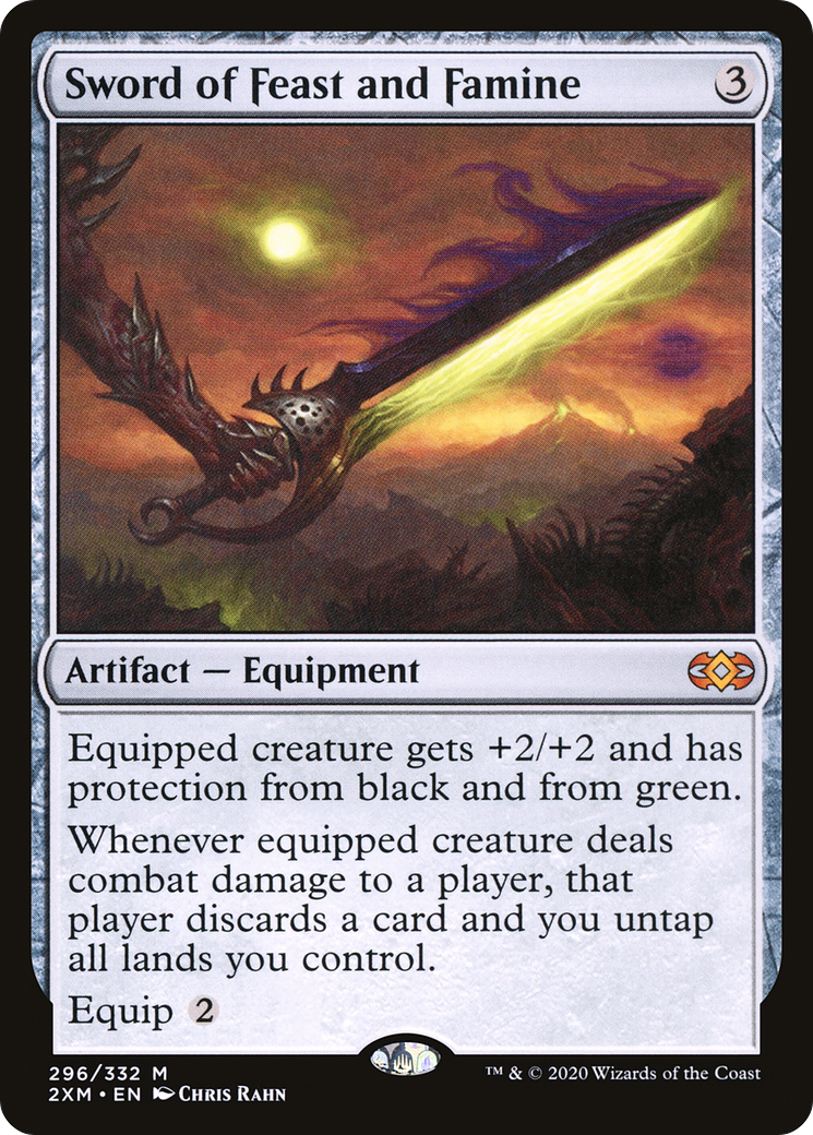 Magic: The Gathering - Sword of Feast and Famine Foil - Double Masters