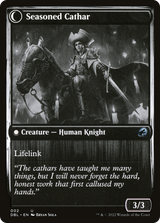 Magic: The Gathering - Ambitious Farmhand // Seasoned Cathar Foil - Innistrad: Double Feature