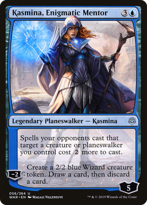 Magic: The Gathering - Kasmina, Enigmatic Mentor Foil - War of the Spark