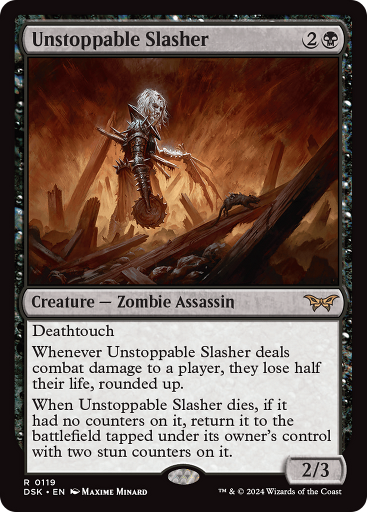 Magic: The Gathering - Unstoppable Slasher - Duskmourn: House of Horror