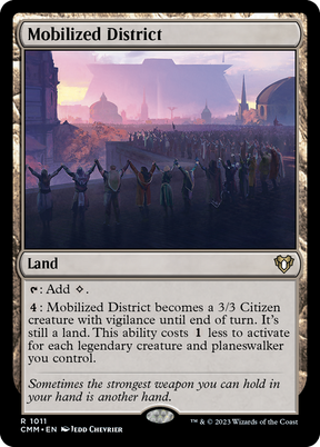 Magic: The Gathering - Mobilized District - Commander Masters