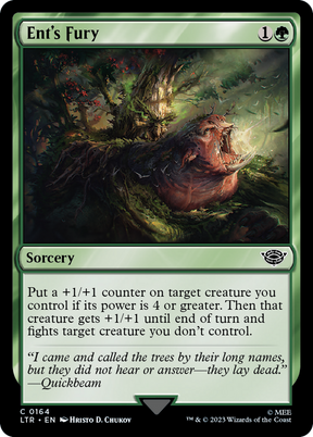Magic: The Gathering - Ent's Fury - The Lord of the Rings: Tales of Middle-earth