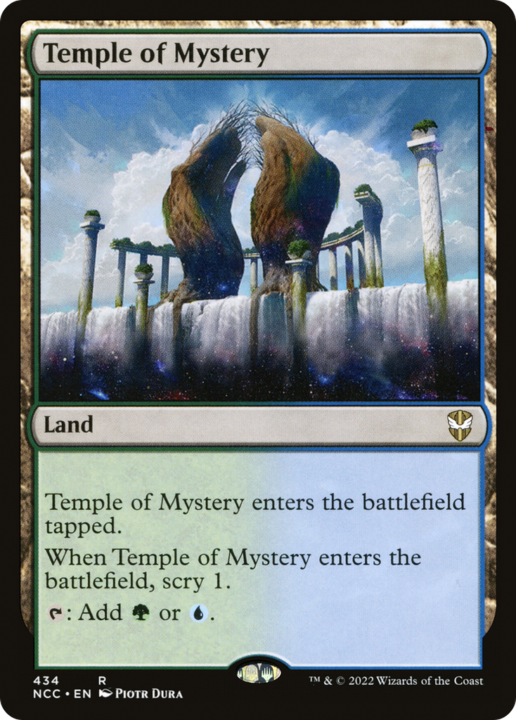Magic: The Gathering - Temple of Mystery - New Capenna Commander