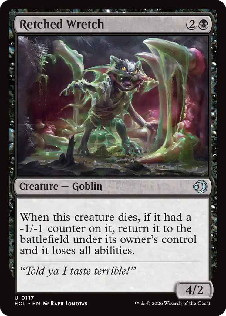 Magic: The Gathering - Retched Wretch Foil - Lorwyn Eclipsed