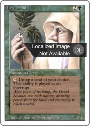 Magic: The Gathering - Leydruide - Revised Edition