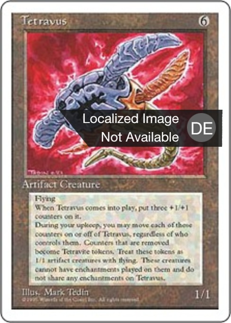 Magic: The Gathering - Tetravus - Fourth Edition