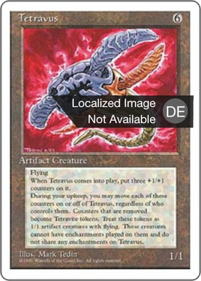 Magic: The Gathering - Tetravus - Fourth Edition