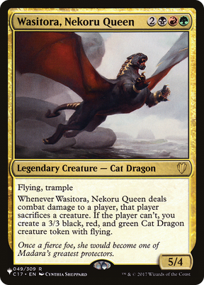 Magic: The Gathering - Wasitora, Nekoru Queen - The List
