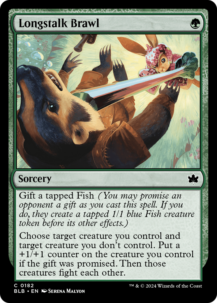 Magic: The Gathering - Longstalk Brawl Foil - Bloomburrow