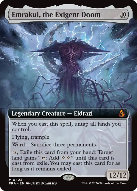 Magic: The Gathering - Emrakul, the Exigent Doom - Reality Fracture