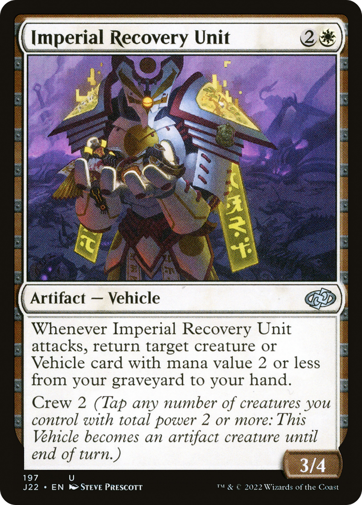 Magic: The Gathering - Imperial Recovery Unit - Jumpstart 2022