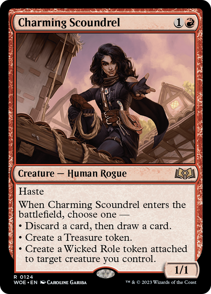 Magic: The Gathering - Charming Scoundrel - Wilds of Eldraine