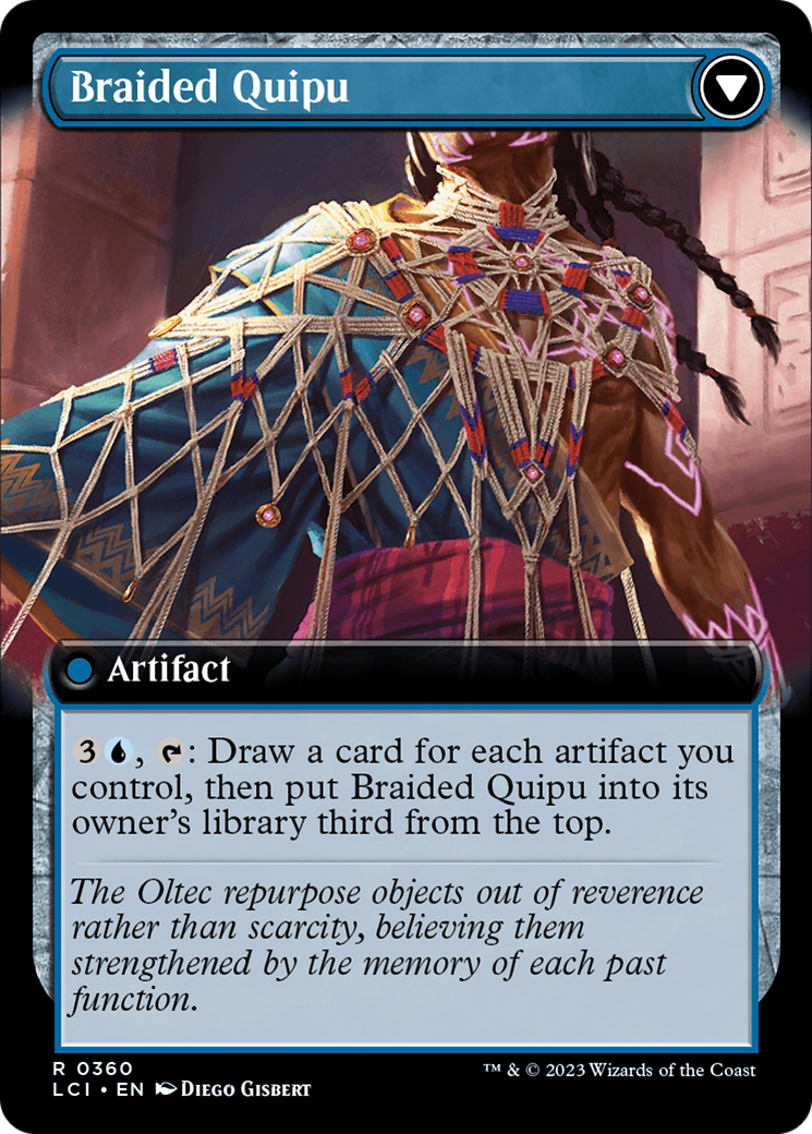 Magic: The Gathering - Braided Net // Braided Quipu - The Lost Caverns of Ixalan