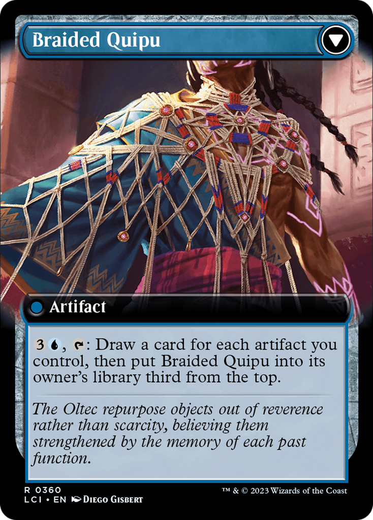 Magic: The Gathering - Braided Net // Braided Quipu - The Lost Caverns of Ixalan