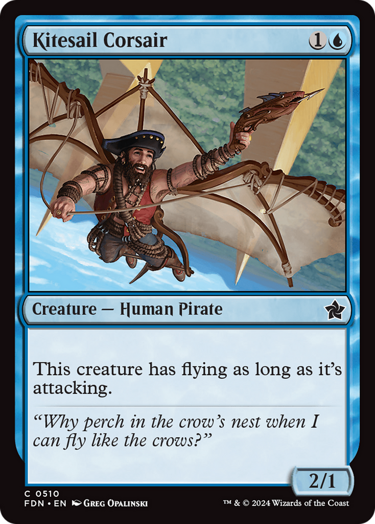 Magic: The Gathering - Kitesail Corsair - Foundations