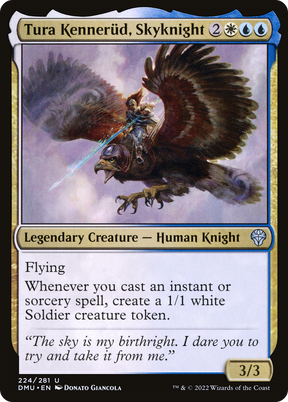 Magic: The Gathering - Tura Kennerüd, Skyknight Foil - Dominaria United