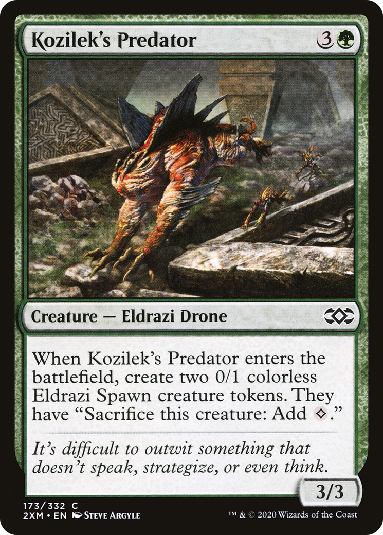 Magic: The Gathering - Kozilek's Predator Foil - Double Masters