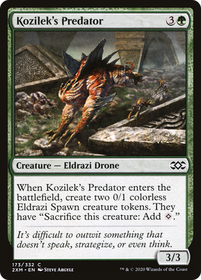 Magic: The Gathering - Kozilek's Predator Foil - Double Masters