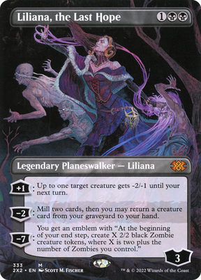Magic: The Gathering - Liliana, the Last Hope Foil - Double Masters 2022