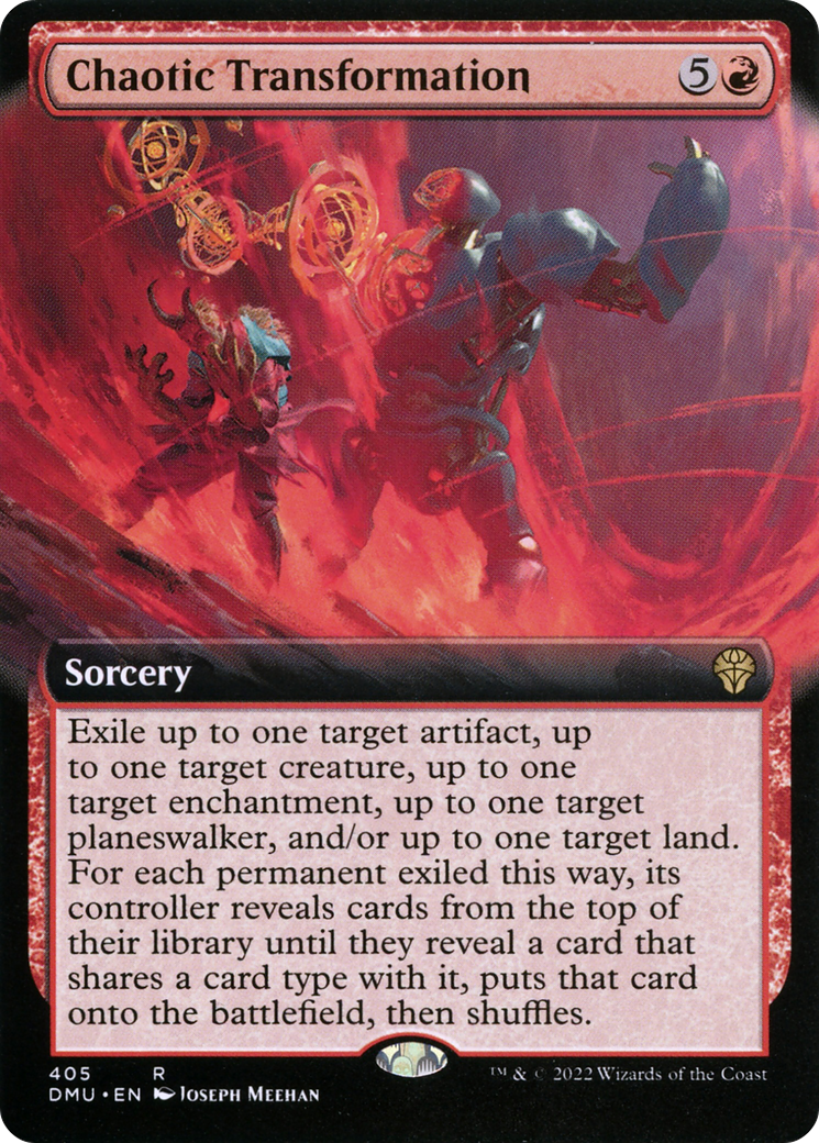 Magic: The Gathering - Chaotic Transformation Foil - Dominaria United