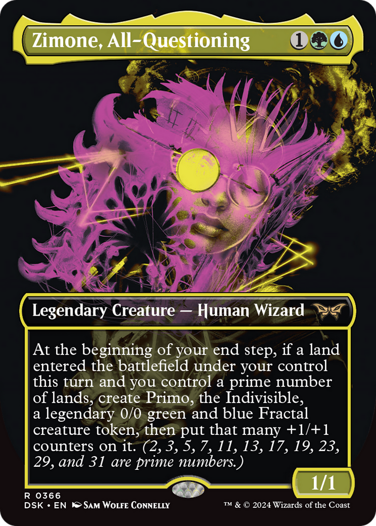 Magic: The Gathering - Zimone, All-Questioning - Duskmourn: House of Horror