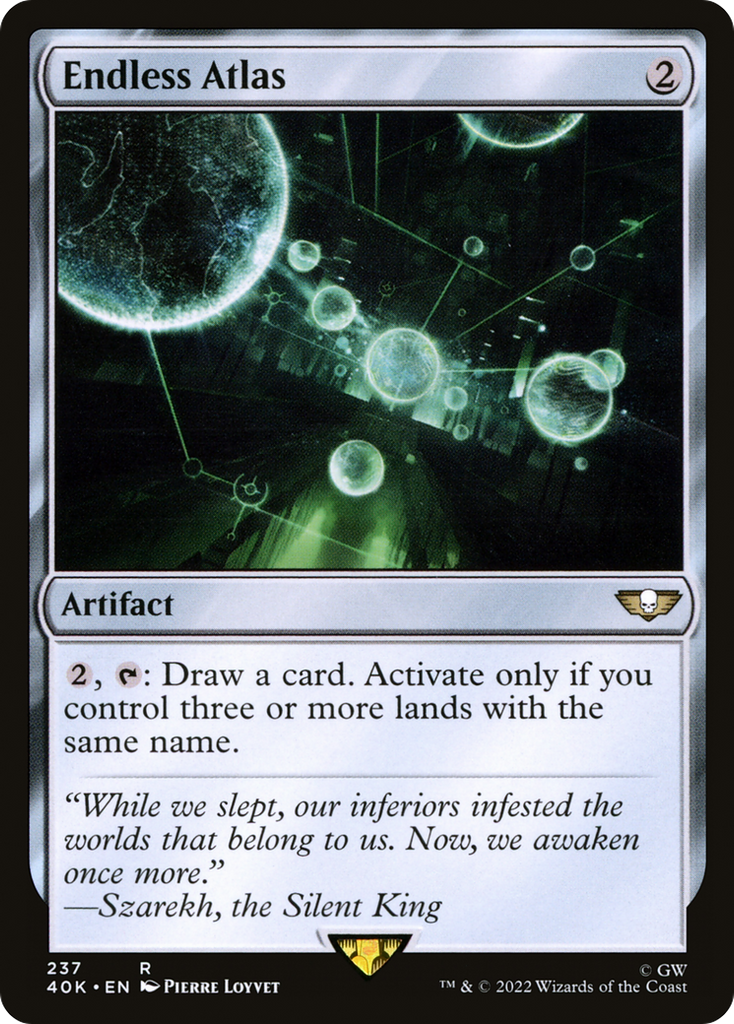 Magic: The Gathering - Endless Atlas - Warhammer 40000 Commander